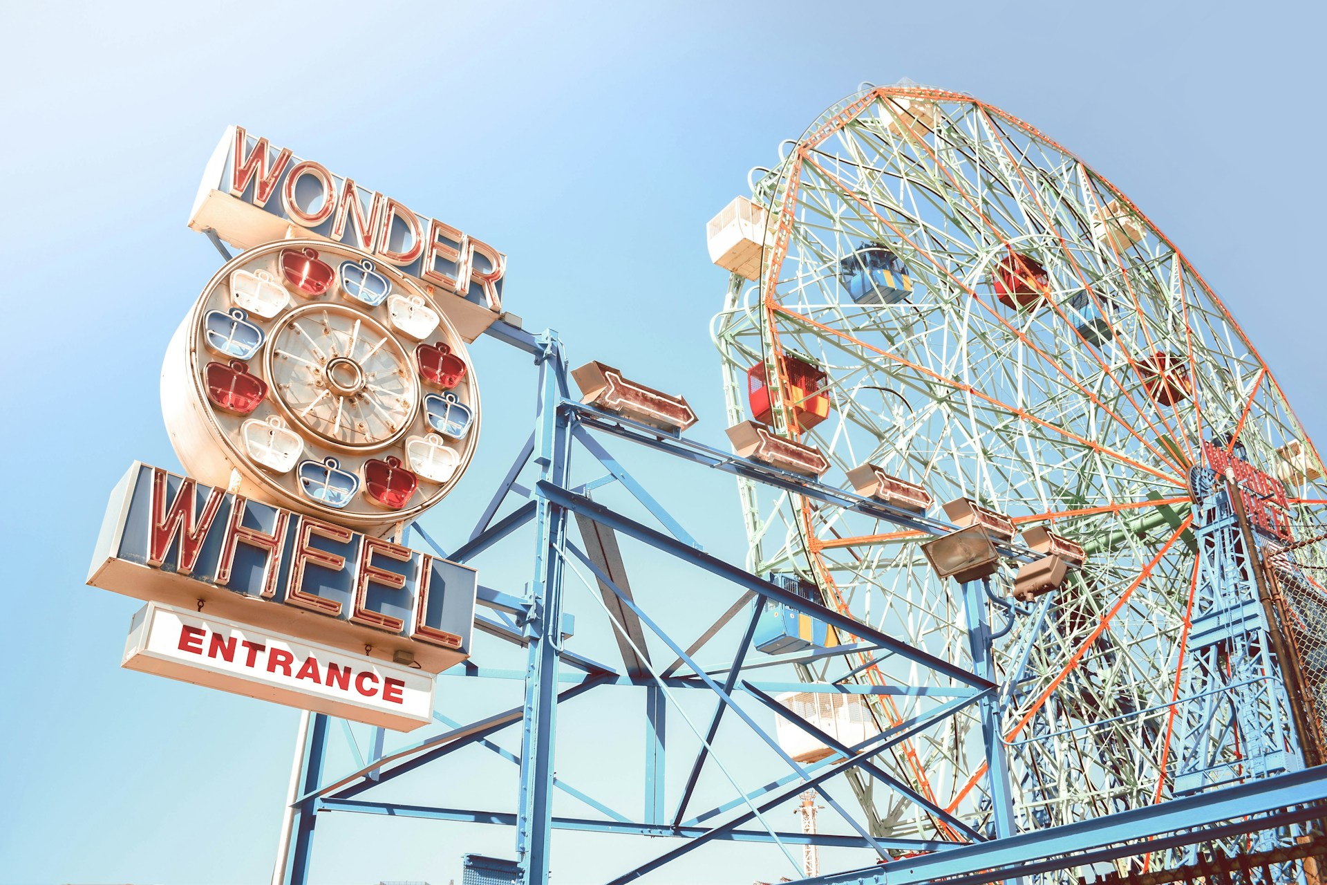 The Wonder Wheel at Coney Island
