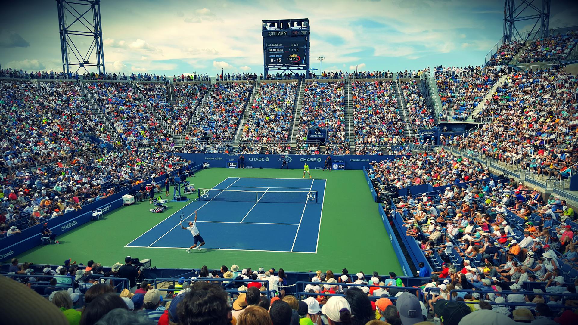 Go to the US Open in NYC