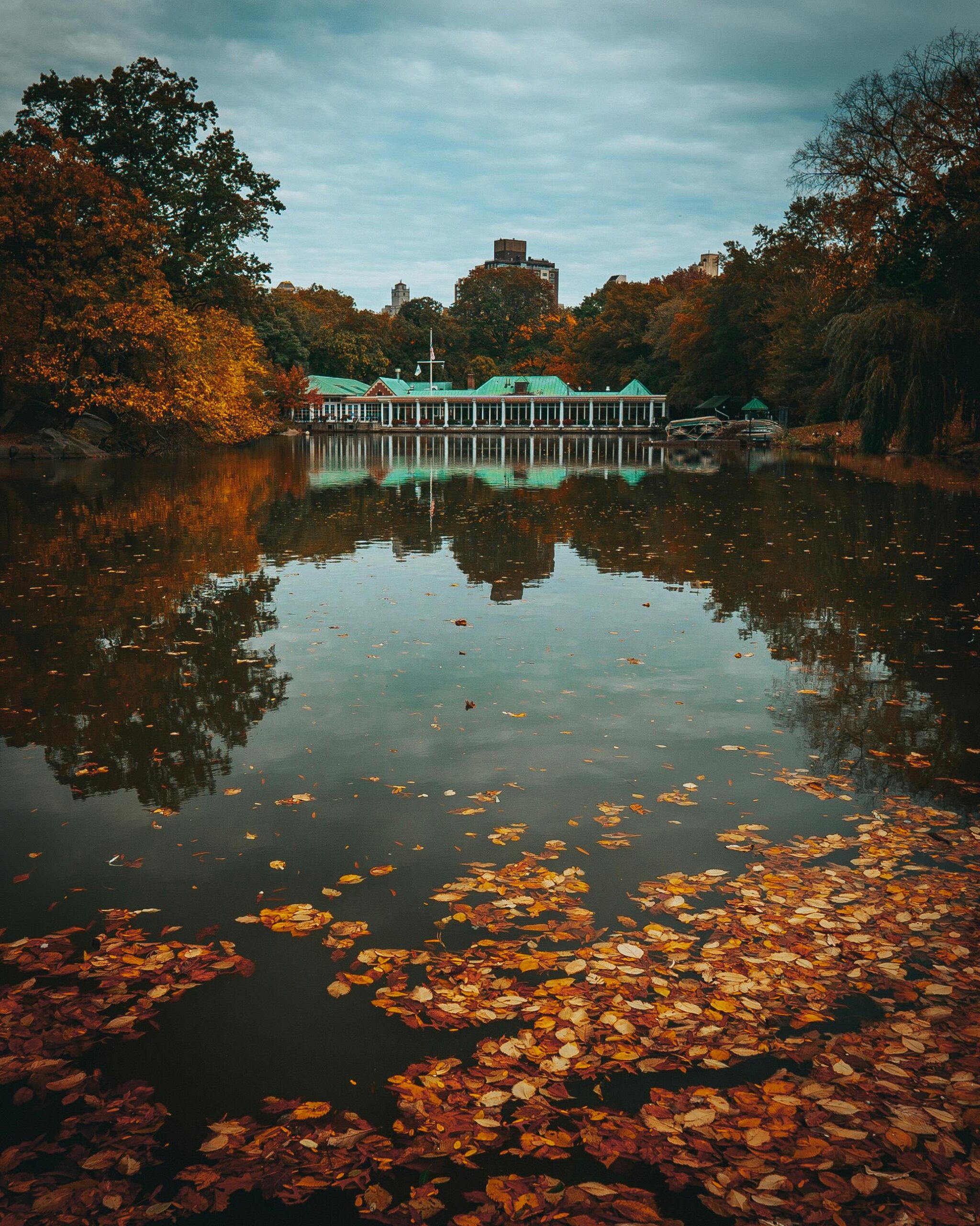 Central Park Boathouse view of the property.